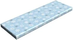 Nostalgic Bench Pad, Blue Monochromatic Vintage Pattern Repetition, Standard Size HR Foam Cushion With Decorative Fabric Cover, 45" X 15" X 2", Seafoam Green 27 Nostalgic Bench Pad, Blue Monochromatic Vintage Pattern Repetition, Standard Size HR Foam Cushion With Decorative Fabric Cover, 45" X 15" X 2", Seafoam Green -Wilton Shop 31r3VPq4yML. AC