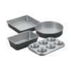 Cuisinart Chef's Classic Nonstick Bakeware 4-Piece Starter Set,Silver/Black -Wilton Shop 31rKUWU1FmL