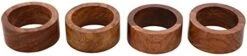 Handmade Party Decor Wooden Napkin Rings Set Of 12 For Table Dinner Decoration -Wilton Shop 31ro7SZzScL. AC