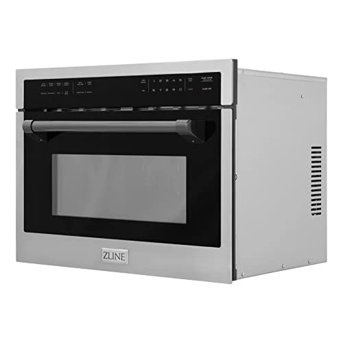 INE Autograph Edition 24" 1.6 Cu Ft. Built-in Convection Microwave Oven In Stainless Steel And Matte Black Accents 3 INE Autograph Edition 24" 1.6 Cu Ft. Built-in Convection Microwave Oven In Stainless Steel And Matte Black Accents