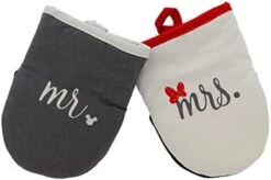 Disney Kitchen Neoprene Mini Oven Mitts, 2pk-Heat Resistant Oven Gloves With Insulation Ideal For Handling Hot Kitchenware-Non-Slip Grip, Hanging Loop, 5.5 X 7 Inches - Minnie Bows And Mickey Dots 25 Disney Kitchen Neoprene Mini Oven Mitts, 2pk-Heat Resistant Oven Gloves With Insulation Ideal For Handling Hot Kitchenware-Non-Slip Grip, Hanging Loop, 5.5 X 7 Inches - Minnie Bows And Mickey Dots -Wilton Shop 31rzqjnZIQL. AC