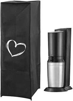 Kwmobile Cover Compatible Cover Fabric Protective Case For Kitchen Appliance - Brushed Heart White/Black 15 Kwmobile Cover Compatible Cover Fabric Protective Case For Kitchen Appliance - Brushed Heart White/Black -Wilton Shop 31sA6okjYvL. AC