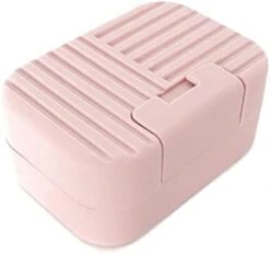 Soap Holder Portable Soap Box With Lid Travel Washing Soap Boxes Sealed Leak Proof Soap Container Box Bathroom Waterproof Soap Storage Boxes (Color : Green) -Wilton Shop 31sGrEqrKTL. AC 1
