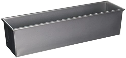 Ocus Foodservice 16 By 4-Inch Single Pullman 2-Pound Bread Pan Commercial Bakeware, 2 Pound, Silver 3 Ocus Foodservice 16 By 4-Inch Single Pullman 2-Pound Bread Pan Commercial Bakeware, 2 Pound, Silver