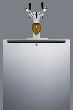 BC58BLBIADALock Built-In Undercounter ADA Height Commercially Listed Dual Tap Beer Dispenser With Stainless Steel Wrapped Door, Front Lock, Black Cabinet And Two TapLocks 8 BC58BLBIADALock Built-In Undercounter ADA Height Commercially Listed Dual Tap Beer Dispenser With Stainless Steel Wrapped Door, Front Lock, Black Cabinet And Two TapLocks -Wilton Shop 31skEUADqZS