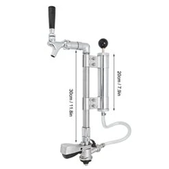 Beer Keg Pump Kit, G5/8 Keg Coupler Beer Keg Pressurized Pump Kit With Dispenser Beer Faucet Draft Beer Accessories For Bars, Pubs, Restaurants, Hotels Or Homes -Wilton Shop 31taMzjP3CS