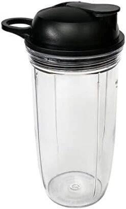 Veterger Replacement Parts Cup With To-Go Lid,Compatible With NutriBullet Blender Combo, NutriBullet Pro 1000 And NutriBullet Select 2.0 (24oz With Handle) -Wilton Shop 31tiYDNPL. AC