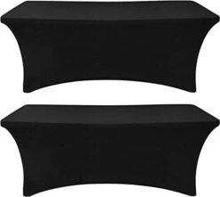USA Rectangular Fitted Spandex Table Covers 6ft Tablecloth Wedding Event Patio Table Decorations Stretch Table Cover For 6ft Folding Table (Black) 27 USA Rectangular Fitted Spandex Table Covers 6ft Tablecloth Wedding Event Patio Table Decorations Stretch Table Cover For 6ft Folding Table (Black) -Wilton Shop 31uI00QbwKL. AC