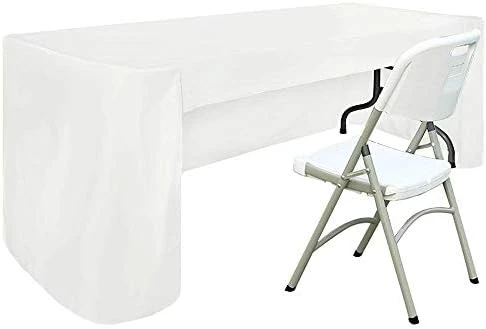 6 FT Rectangle Dinner Tablecloth Table Cover For Rectangular Table In Washable Polyester Great For Buffet Table, Parties, Birthday, Wedding Housewares (Black) 9 6 FT Rectangle Dinner Tablecloth Table Cover For Rectangular Table In Washable Polyester Great For Buffet Table, Parties, Birthday, Wedding Housewares (Black) - Image 7