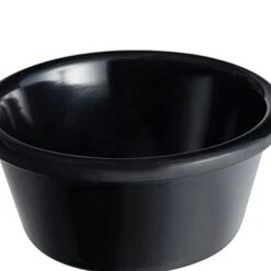 - Set Of 12- Plastic 6 Oz. Smooth Ramekin Black Color, Serving Dish Chips Sauce Cup Side Dish And Dips -Wilton Shop 31uOCp1deJL