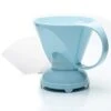 NEW Coffee Dripper Macaron Blue Coffee Maker Safe BPA Free Plastic Hassle-Free Ways Make Manual Pour Over Coffee & Cold Brew, 10 Fl Oz -Wilton Shop 31uYlkgiMiL