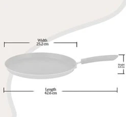 Ilton Pro Cook Granito Induction Omni Tawa, 26 Cm, Black -Wilton Shop 31ukHuKDwhL