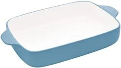 KitchenAid Pie Plate Vitrified Stoneware, 10.83in 12.52in 2.17in, Blue Velvet -Wilton Shop 31uyagHXsVL. AC 1