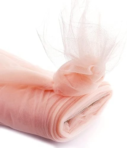 54" By 25 Yards Premium Tulle Fabric Bolt For Crafts, Weddings, Party Decorations, Gifts - Dusty Blue 6 54" By 25 Yards Premium Tulle Fabric Bolt For Crafts, Weddings, Party Decorations, Gifts - Dusty Blue - Image 4