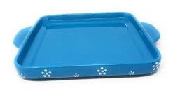 8x8 1.5 Qt Brownie Baker W/Lid-it (Tray) & 2 10-oz Ramekins (Classic Black)