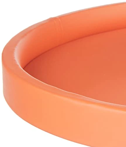 Bartenders Choice Serving Tray - Spicy Orange, 14-Inch Food Tray For Coffee Table, Breakfast, Tea, Butler, Countertop, Kitchen, Vanity, Hotel Serve Tray 5 Bartenders Choice Serving Tray - Spicy Orange, 14-Inch Food Tray For Coffee Table, Breakfast, Tea, Butler, Countertop, Kitchen, Vanity, Hotel Serve Tray - Image 3