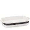Lenox Kate Spade New York Concord Square Rectangular 13" Large Baker New Black And White Fine Porcelain 2 Lenox Kate Spade New York Concord Square Rectangular 13" Large Baker New Black And White Fine Porcelain -Wilton Shop 31vDbJi321L