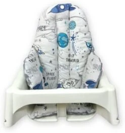 High Chair Cushion For IKEA High Chair, One Piece IKEA High Chair Accessories, Cotton Antilop High Chair Accessories, Washable IKEA High Chair Cushion (Jungle Green) -Wilton Shop 31vsr9h80wL. AC