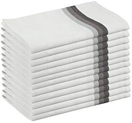 Kitchen Dish Towels, Salsa Stripe, 100% Natural Absorbent Cotton (Size 28 X 16 Inches), Pack Of 12-Multi Color 14 Kitchen Dish Towels, Salsa Stripe, 100% Natural Absorbent Cotton (Size 28 X 16 Inches), Pack Of 12-Multi Color - Image 12