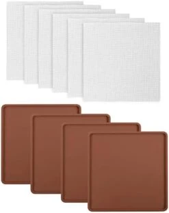 6PCS Silicone Dehydrator Mats With Edge - Silicone Sheets Compatible With Cosori CP267-FD, Nonstick Silicone Tray Liner, High Temperature Resistance Reusable For Fruits Meat Vegetables Herbs -Wilton Shop 31wUxH61yL. AC