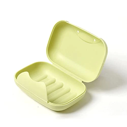 Soap Container Soap Holder 4 Pack, Travel Soap Container With Lid, Portable Bar Soap Case, Leakproof Soap Box With Perforations, Soap Dishes For Traveling, Camping, Gym (Color : Yellow, Size : 3 Soap Container Soap Holder 4 Pack, Travel Soap Container With Lid, Portable Bar Soap Case, Leakproof Soap Box With Perforations, Soap Dishes For Traveling, Camping, Gym (Color : Yellow, Size :