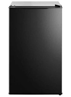 Midea MRM31A4ABB Compact All Refrigerator, Thermoelectric Mini 3.1 Cubic Feet-for Home, Office, Dorm, Fridge Black