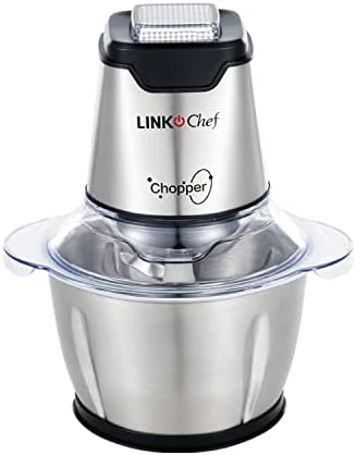 Food Chopper, 5 Cup Food Processor Mini Electric, 250W Meat Grinder With 4 Bi-Level Blades, Small Stainless Steel Mincer For Kitchen, Vegetable, Onion, Garlic, Salad, Baby Food, Fruit, Nuts 6 Food Chopper, 5 Cup Food Processor Mini Electric, 250W Meat Grinder With 4 Bi-Level Blades, Small Stainless Steel Mincer For Kitchen, Vegetable, Onion, Garlic, Salad, Baby Food, Fruit, Nuts - Image 4