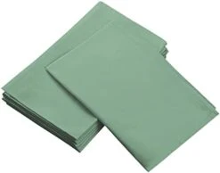 100% Cotton Cloth Napkins Set Of 4, Dinner Napkins Cloth 18x18 Inches, Washable Napkins With Hemmed Edges, Reusable Napkins For Parties, Events, Weddings (18"x18", Pink) -Wilton Shop 31xLF5tZ0DL. AC