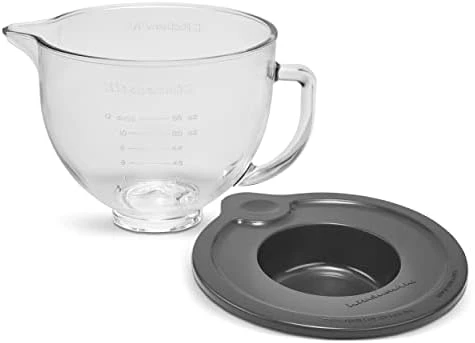 KitchenAid Stand Mixer Bowl, 5 Quart, Glass With Measurement Markings 8 KitchenAid Stand Mixer Bowl, 5 Quart, Glass With Measurement Markings - Image 6