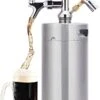 Beer Dispenser Drinks Dispenser Beer Dispenser,Beer Keg Stainless Steel Beer Kegs,portable Household Beer Keg Systems Beer Brewing Systems With Adjustable Faucet Kits For Storage (Size : 8L) -Wilton Shop 31xbU4fuoRL