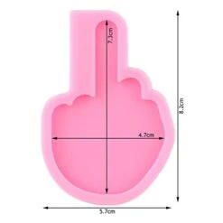 AAPIE 4 Pieces Silicone Mould Cake Decorating Tools Middle Finger Skull Hand Keychain Resin Molds -Wilton Shop 31xku8HaeUL