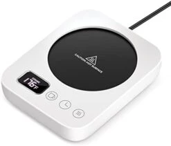 Mug Warmer, Upgrade Coffee Warmer For Desk With 3 Temperature Settings, Fast Heating Cup Warmer 12 Timer, 4H Auto Shut Off, Gravity Sensor, Keep Best Temp For Tea,Beverage,Milk -Black 20 Mug Warmer, Upgrade Coffee Warmer For Desk With 3 Temperature Settings, Fast Heating Cup Warmer 12 Timer, 4H Auto Shut Off, Gravity Sensor, Keep Best Temp For Tea,Beverage,Milk -Black -Wilton Shop 31xpLt3wXL. AC