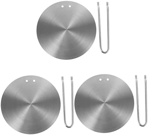 2pcs Induction Cooker Heat Conduction Plate Silver Detachable Thermal Pad 12 2pcs Induction Cooker Heat Conduction Plate Silver Detachable Thermal Pad - Image 10