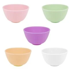 BILLIOTEAM 10 PCS Multi Colorful Silicone Mixing Bowl,Reusable Prep And Serve Bowls Condiment Bowls Facial Mask Bowl For Skincare,DIY Craft,Resin,Acrylic Painting 8 BILLIOTEAM 10 PCS Multi Colorful Silicone Mixing Bowl,Reusable Prep And Serve Bowls Condiment Bowls Facial Mask Bowl For Skincare,DIY Craft,Resin,Acrylic Painting -Wilton Shop 31yZB3BEdRL