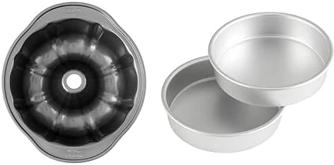 Wilton Perfect Results Premium Non-Stick 9-Inch Fluted Tube Pan & Perfect Results Premium Non-Stick Bakeware Muffin Pan & Cupcake Pan, 12-Cup, Steel 11 Wilton Perfect Results Premium Non-Stick 9-Inch Fluted Tube Pan & Perfect Results Premium Non-Stick Bakeware Muffin Pan & Cupcake Pan, 12-Cup, Steel - Image 9