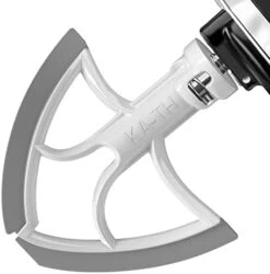 Ucho Flex Edge Beater For Kitchen Aid Tilt-Head Stand Mixer 4.5-5 Quart Bowls, Kitchenaid Mixer Attachment, Lead-free Food Grade TPU Flat Beater Paddle With BPA-free Silicone Edge Bowl Scraper -Wilton Shop 31zk U3rA9L. AC 1