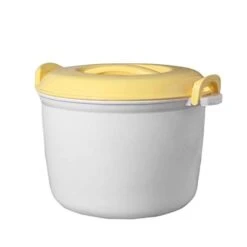 Portable Microwave Oven Rice Cooker Multifunctional Steamer 2000Ml Insulation Lunch Box Steaming Utensils For Microwave