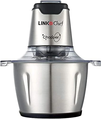 Food Chopper, 5 Cup Food Processor Mini Electric, 250W Meat Grinder With 4 Bi-Level Blades, Small Stainless Steel Mincer For Kitchen, Vegetable, Onion, Garlic, Salad, Baby Food, Fruit, Nuts 7 Food Chopper, 5 Cup Food Processor Mini Electric, 250W Meat Grinder With 4 Bi-Level Blades, Small Stainless Steel Mincer For Kitchen, Vegetable, Onion, Garlic, Salad, Baby Food, Fruit, Nuts - Image 5