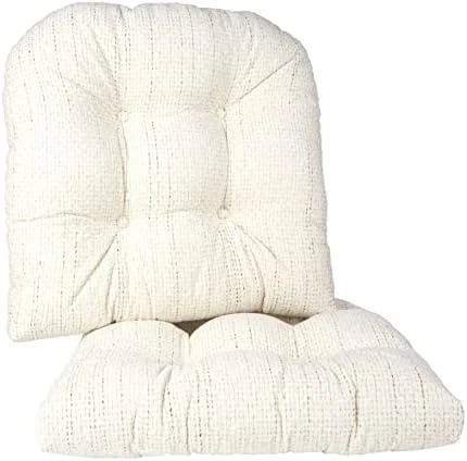 Tyson Extra Large Non-Slip Chair Cushions For Dining Room, Kitchen And Office Use, U-Shaped Skid-Proof Overstuffed Seat Pad, 17x17 Inches, 2 Count (Pack Of 1), Natural 11 Tyson Extra Large Non-Slip Chair Cushions For Dining Room, Kitchen And Office Use, U-Shaped Skid-Proof Overstuffed Seat Pad, 17x17 Inches, 2 Count (Pack Of 1), Natural - Image 9