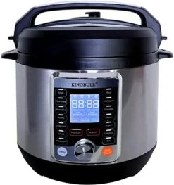 12-in-1 Electric Pressure Cooker, Slow Cooker, Rice Cooker, Steamer, Sauté, Yogurt Maker & Warmer, One-Touch Programs,Support DIY,Stainless Steel/Black. (8 Quart) -Wilton Shop 41 Ou66YvhL. AC 1