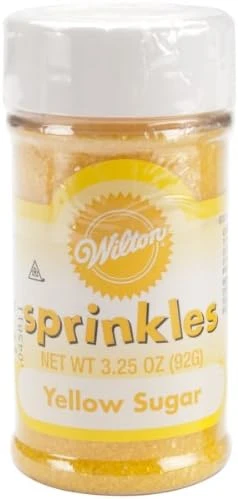Wilton Colored Sugars, One Size, Yellow 12 Wilton Colored Sugars, One Size, Yellow - Image 10
