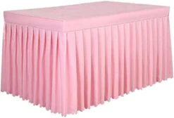 4ft Table Skirt Fitted Tablecloth, Fitted Table Covers For 4 Foot Tables, Royal Blue Polyester Table Skirts For Rectangle Tables 4ft For Events -Wilton Shop 41 sJJ7JbSS. AC