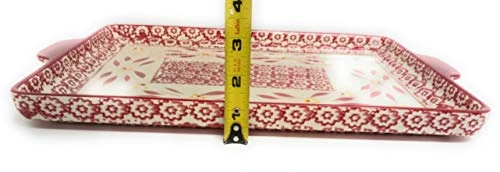 13"x9" Cookie Sheet, Platter, Deep Tray Or Replacement Lid-It (Floral Lace Teal) 4 13"x9" Cookie Sheet, Platter, Deep Tray Or Replacement Lid-It (Floral Lace Teal) - Image 2