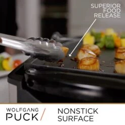 XL Reversible Grill Griddle, Oversized Removable Cooking Plate, Nonstick Coating, Dishwasher Safe, Heats Up To 400ºF, Stay Cool Handles -Wilton Shop 410Xcc8zP9L