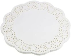 100 Pieces White Lace Round Paper Doilies Cake Packaging Pads Wedding Tableware Decoration (13.5 Inch) 14 100 Pieces White Lace Round Paper Doilies Cake Packaging Pads Wedding Tableware Decoration (13.5 Inch) -Wilton Shop 410hPXJGSL. AC
