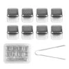 8Pcs Stainless Steel Whiskey Stones With Clip, Reusable Metal Ice Cubes Balls, Square Chilling Rocks Wine Chiller With Storage Case, Cooling Balls For Drinks Beverage Bar Beer -Wilton Shop 410oqE9qoRL 1