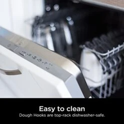 Ninja XSKDOUGHHK Foodi Dough Hooks For Power Mixer System (CI100 Series), Stainless Steel -Wilton Shop 410v2OdR5xL