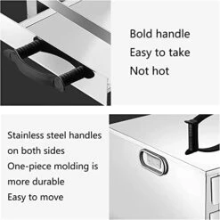 Roll Steamer Rice Roll Machine, 2-Layer Rice Noodles Steamer, Stainless Steel Chinese Changfen Steamer -Wilton Shop 411D4HVBsjL