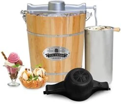 Americana Collection Elite EIM520M 1 Quart Automatic Easy Homemade Electric Ice Cream Maker, Frozen Yogurt, Sorbet, Gelato Treat, With Recipes, Mint -Wilton Shop 411XAH9lyL. AC