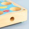 CANAFA Three In One Clip Bead Training Fishing Children's Focus Hand Eye Coordination Training Decontamination Toys Wooden Hund Board Math -Wilton Shop 412GATljQTL